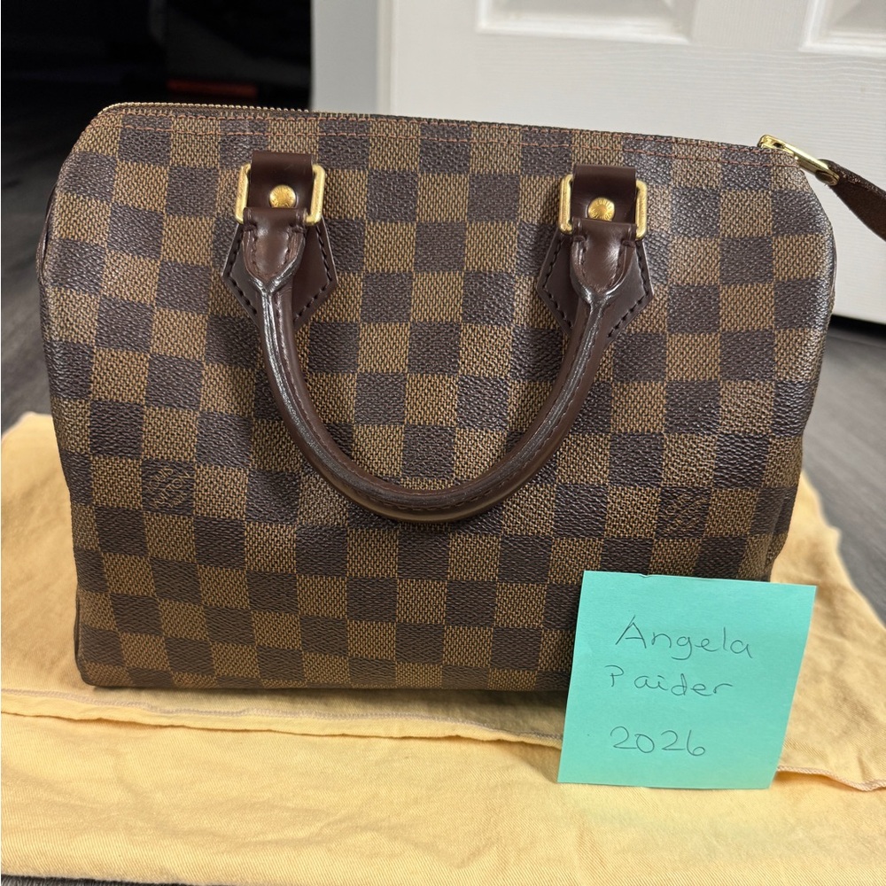 Louis Vuitton Speedy 25 Damier Ebene